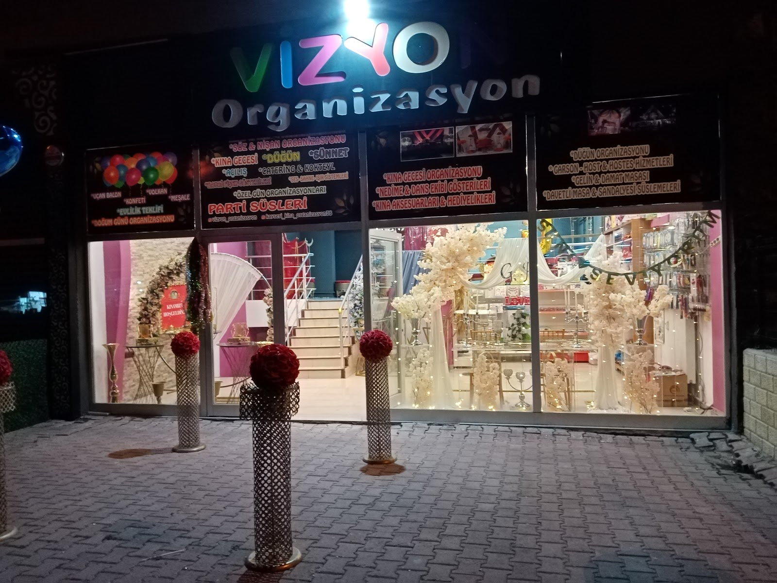 Kayseri Vizyon Organizasyon | Kına, Düğün & Açılış Organizasyonu