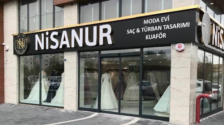 Nisanur Gelinlik Kayseri Türban Tasarım kır düğünü mekanı — Melikgazi