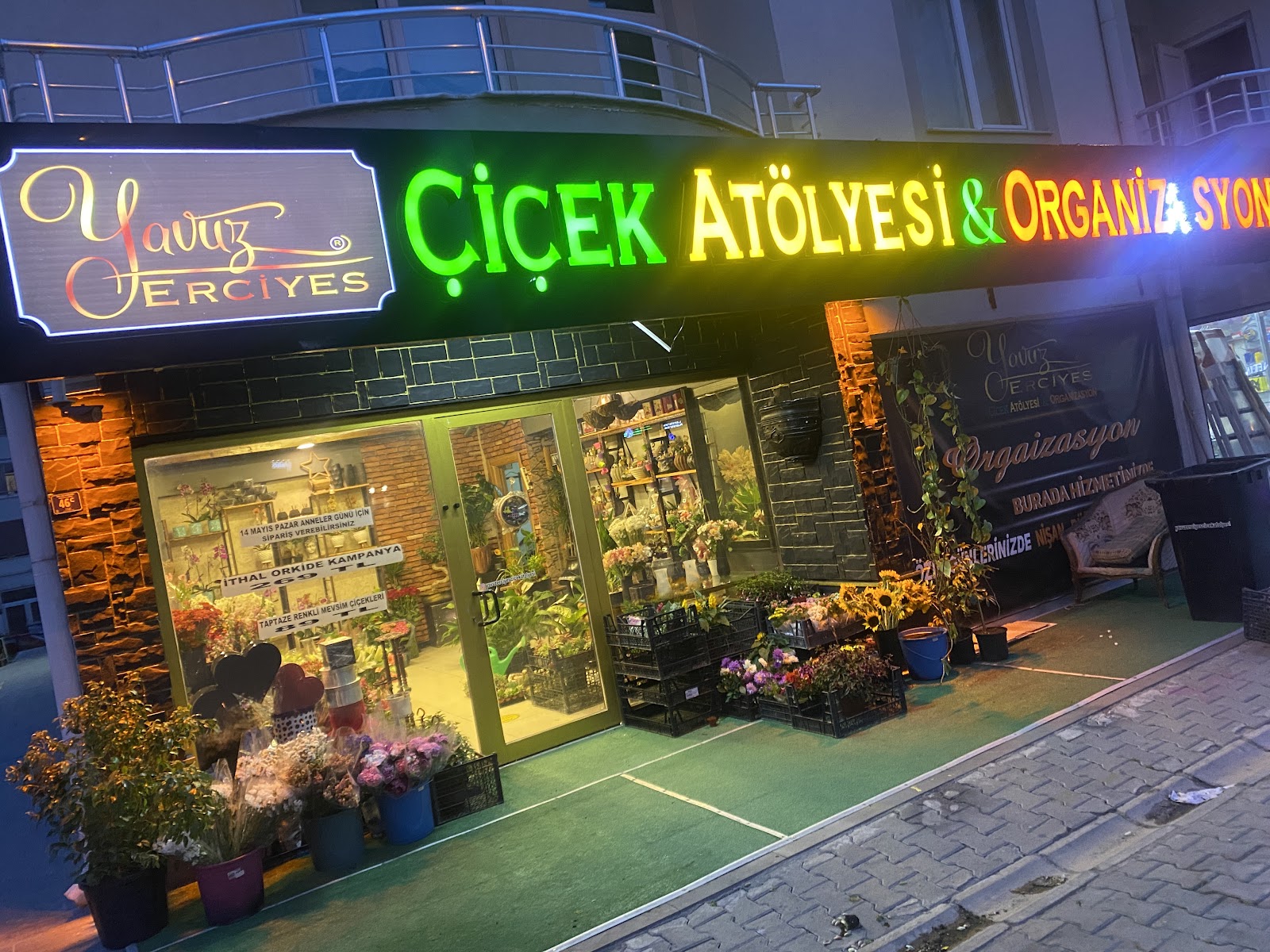 Yavuz Erciyes Çicek Atölyesi kır düğünü mekanı — Talas